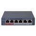 DS-3E1106P-EI/M Smart switch 4x 100TX PoE; 2x 100TX uplink, 35W, Super PoE