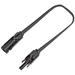 EcoFlow 1ECOPS-02 Super plochý MC4 - MC4 kabel, 50cm