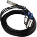 Kabel Mikrotik XQ+BC0003-XS+ 100G DAC, QSFP28 na 4x SFP28, 3m