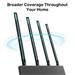 WiFi router TP-Link Archer C80 AC1900 dual AP, 4x GLAN,/ 600Mbps 2,4/ 1300Mbps 5GHz, EasyMesh