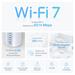 WiFi router TP-Link Deco BE65(3-pack) AXE9300, WiFi 7, 4x 2.5GLAN, USB, 2,4/5/6GHz