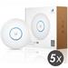 WiFi router Ubiquiti Networks UniFi AP AC PRO stropní, venkovní, 2.4/5GHz, 5-Pack